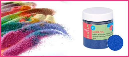 arena de colores